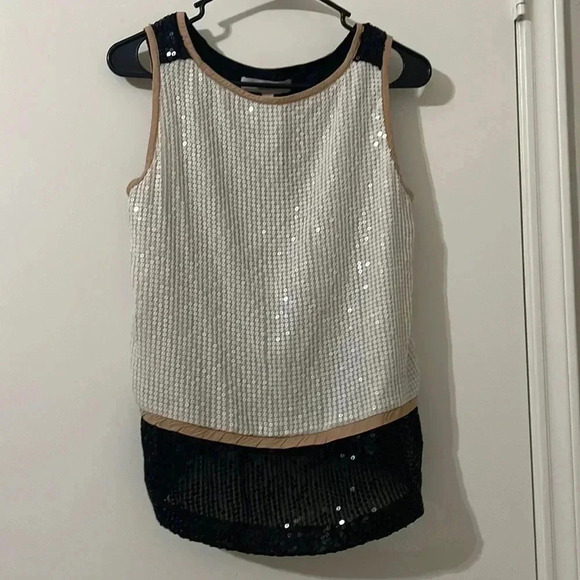 LOFT Embellished Top Size S - Picture 2 of 7